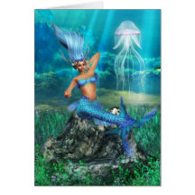 Mermaid Greeting Card