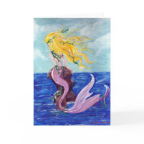 Mermaid Greeting Card (blank)
