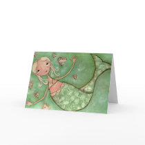 Mermaid Hugs - Greeting Card