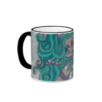Mermaid in Blue MUG