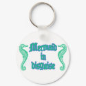 Mermaid in Disguise keychains by spyderfyngers Mermaid in Disguise keychains