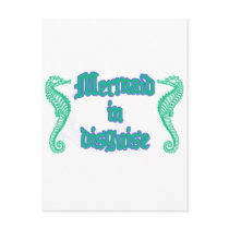 Mermaid in Disguise Post Card