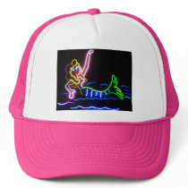 Mermaid in Neon Hats
