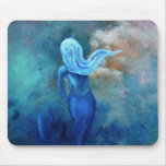 Mermaid in the Clouds Mouse Pads