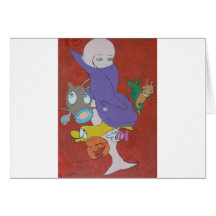 Mermaid In Tomato Soup Greeting Cards