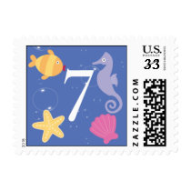 Mermaid Invitation Postage - 7