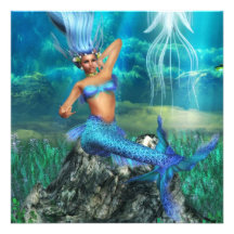 Mermaid Invitations