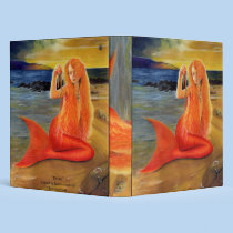 Mermaid Key Sunset Binder