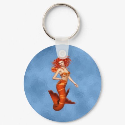 Mermaid Keychain 01 by RonniLeigh