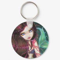 Mermaid Keychain by Molly Harrison by robmolily Mermaid Keychain by Molly Harrison