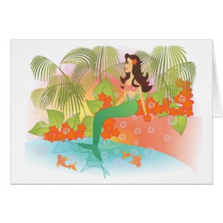 Mermaid Lagoon card