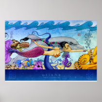 Mermaid Large Print posters