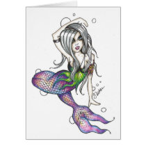 Mermaid Light Card