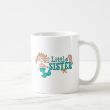 Mermaid Little Sister Mugs