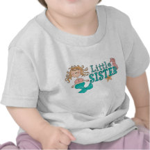 Mermaid Little Sister T-shirts