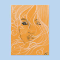 Mermaid Magic Postcard postcards