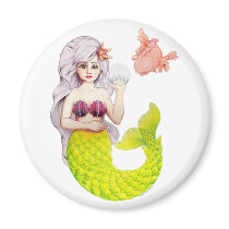 Mermaid magnets