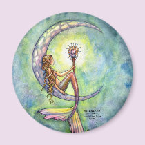 Mermaid Magnet, Mermaid Moon by Molly Harrison