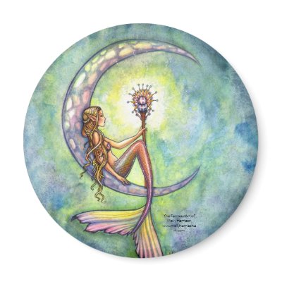 Mermaid Magnet, Mermaid Moon by Molly Harrison