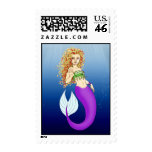 Mermaid Molly postage stamp Mermaid Molly postage stamp