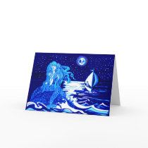 Mermaid moon cards