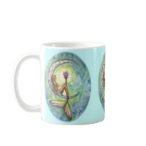 Mermaid Moon Coffee Mug by Molly Harrison