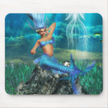 Mermaid Mouse Pad