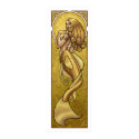Mermaid Nouveau Gold Print