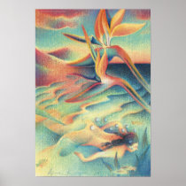 Mermaid of La Jolla Posters
