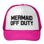 Mermaid off duty funny women's hat