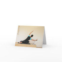 Mermaid on Reformer Greeting Card