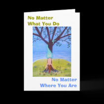 Mermaid Out Of Water Encouragement Card