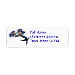 Mermaid Pair Mailing Labels