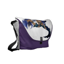 Mermaid Pair Messenger Bag