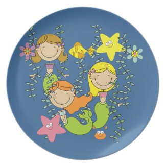 Mermaid Party Plates