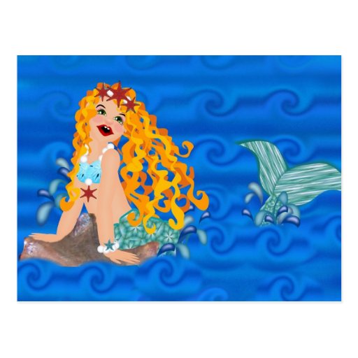 Mermaid Post Cards
