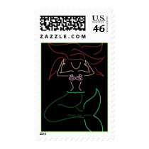 Mermaid postage by Lady_Writer Mermaid postage