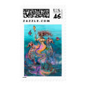 Mermaid postage by FunGraphix Mermaid postage