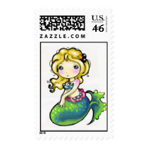 mermaid stamps