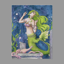 Mermaid postcards
