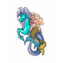 mermaid riding seahorse t-shirts by doonidesigns mermaid riding seahorse t-shirts