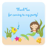 Mermaid Scene Sticker