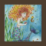 Mermaid - Seahorse Magnet magnets