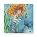 Mermaid - Seahorse Magnet