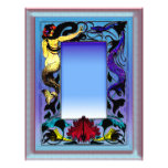 Mermaid Serpent Letterhead letterhead