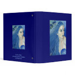 Mermaid Shades of Blue Binder