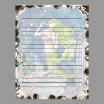 Mermaid Stationary letterhead