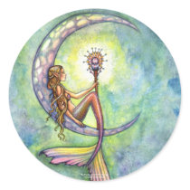 Mermaid Sticker Fantasy Art by Molly Harrison by robmolily Mermaid Sticker Fantasy Art by Molly Harrison