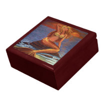 Mermaid Sunset Gift Box - By Susan Rodio Art gift boxes