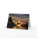 Mermaid Sunset Notecard